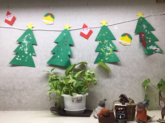 クリスマス製作 足立区立五反野保育園 クリスマス製作 足立区立五反野保育園