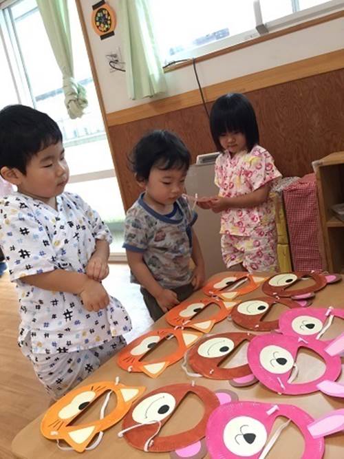 夏祭りごっこ 当日編 アスク花小金井保育園