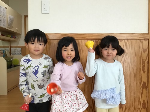きりん　ハンドベル.JPG