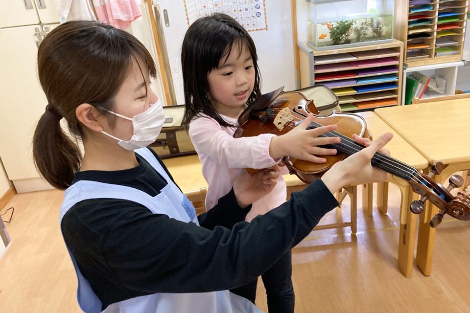 五感を育む音楽体験