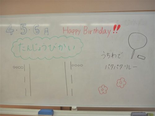 4 5 6月お誕生日会 二番町こどもクラブ