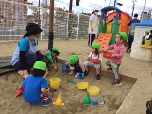 戸外遊び たいじゅ組 アスク富沢保育園 株式会社日本保育サービス 戸外遊び たいじゅ組 アスク富沢保育園 株式会社日本保育サービス