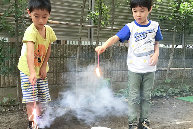 年長児特別な日