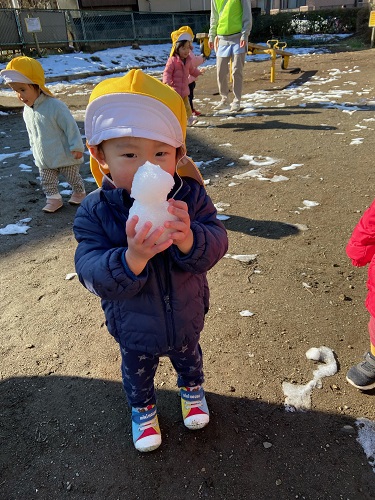 みてみて！雪だるまつくったよ♪.jpg