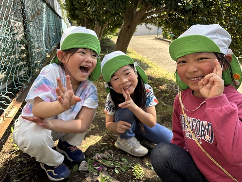 春の植物でバーベキュー！いらっしゃいませ！.JPG