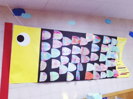 こいのぼり製作 Fresh Smile